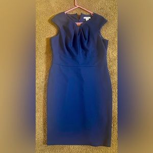 Liz Claiborne navy mid dress